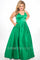 Sydneys Closet Long Plus Size Satin Prom Dress - The Dress Outlet