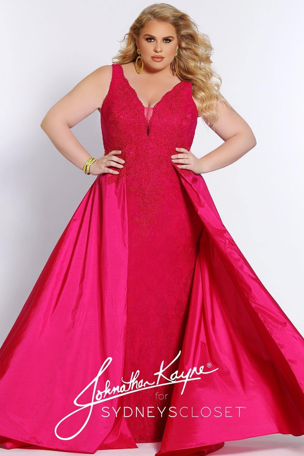 Sydneys Closet Long Prom Plus Size Dress