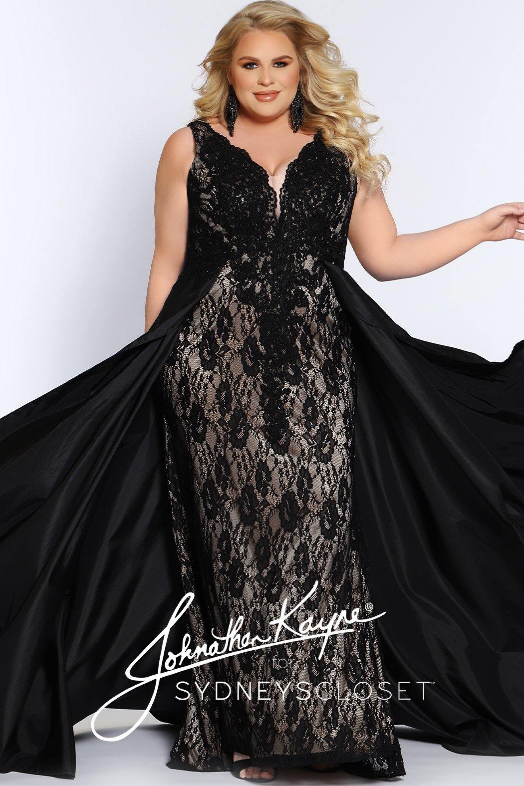 Sydneys Closet Long Prom Plus Size Dress