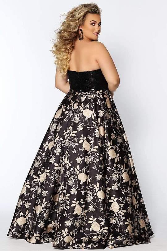 Sydneys Closet Plus Size Long Prom Dress