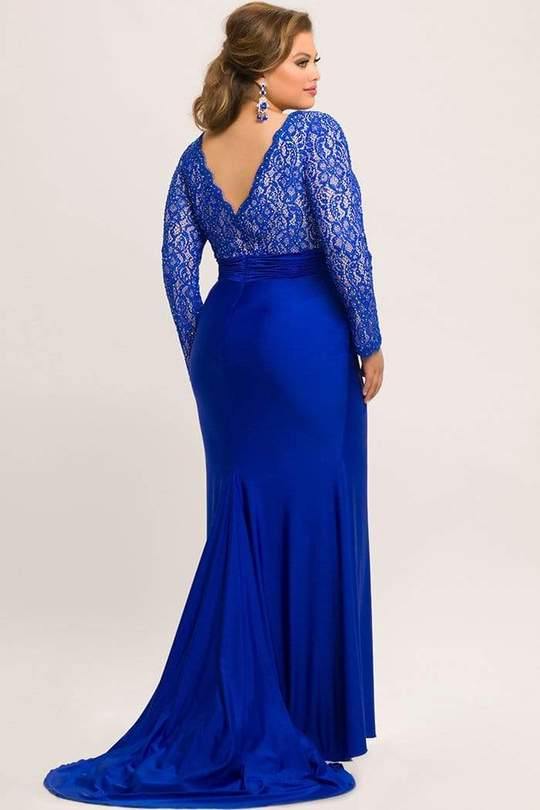 Sydneys Closet Plus Size Long Prom Dress