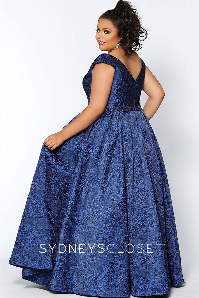 Sydneys Closet Plus Size Long Prom Dress