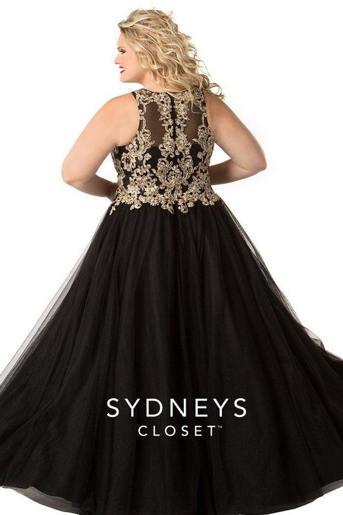 Sydneys Closet Prom Dress Long Evening Gown