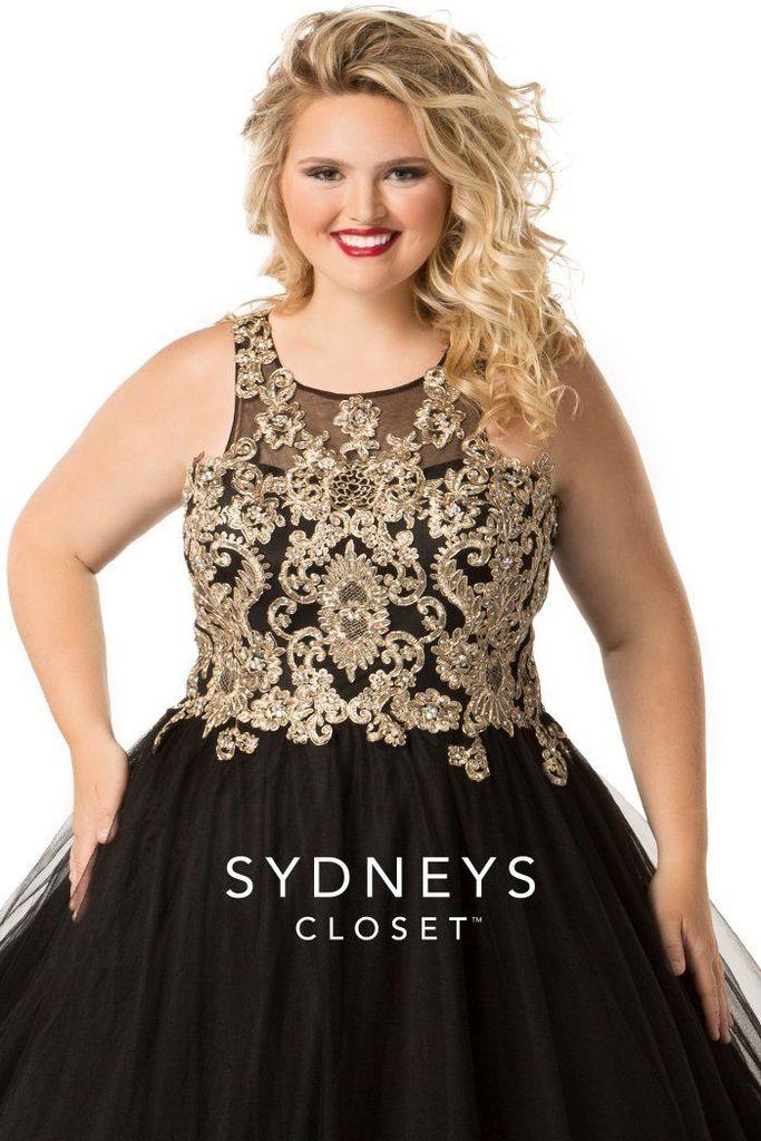 Sydneys Closet Prom Dress Long Evening Gown