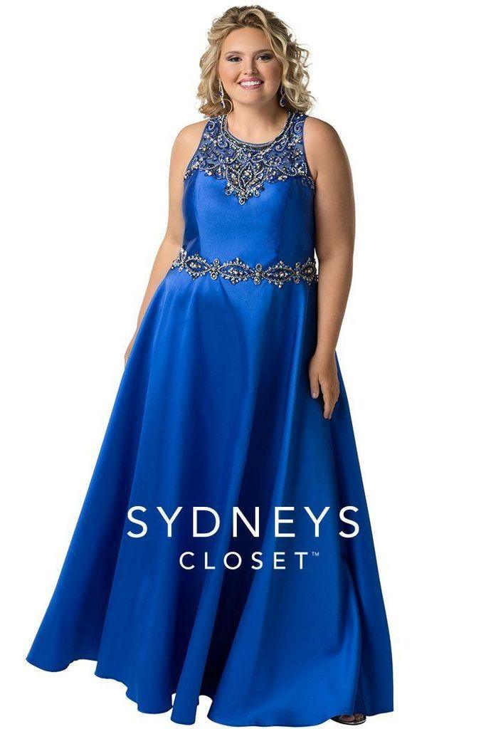 Sydneys Closet Prom Long Plus Size Dress