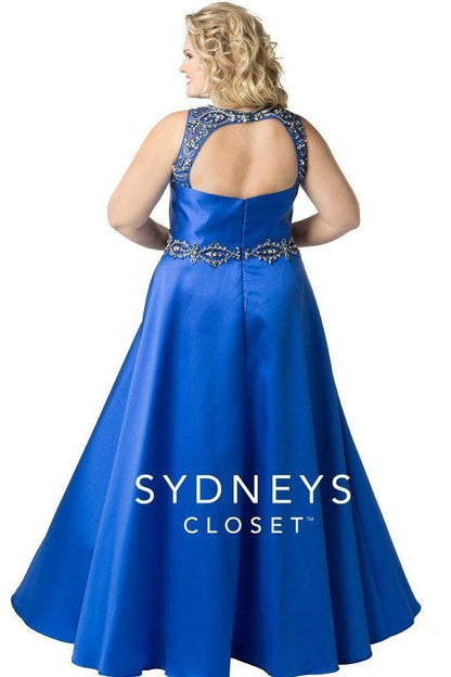 Sydneys Closet Prom Long Plus Size Dress - The Dress Outlet