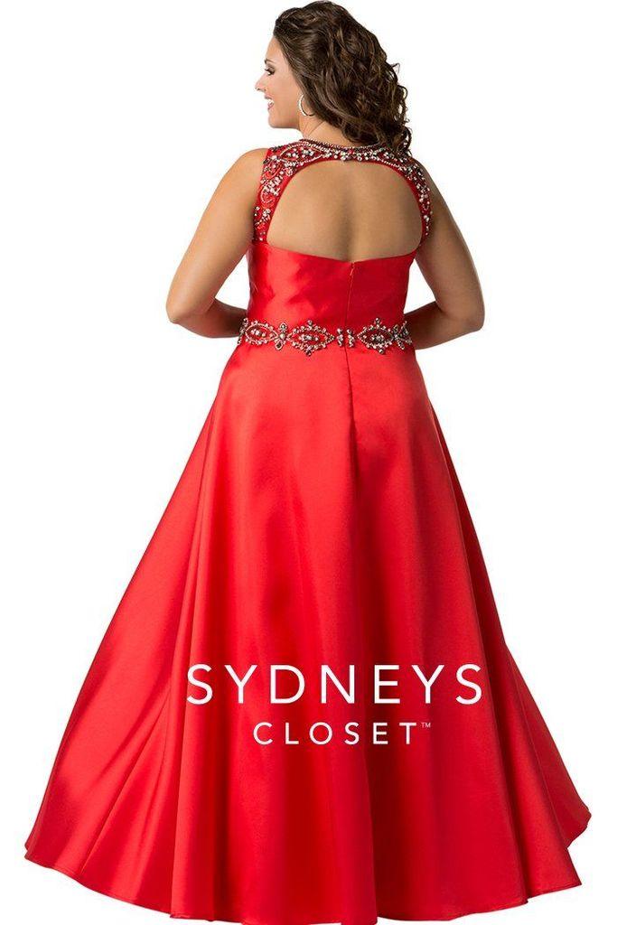 Sydneys Closet Prom Long Plus Size Dress