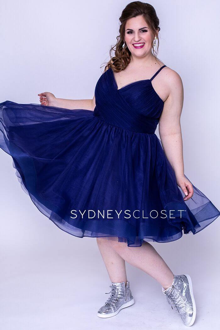 Pink Berry Sydneys Closet Short Homecoming Plus Size Prom Dress |  DressOutlet for $159.99, – The Dress Outlet