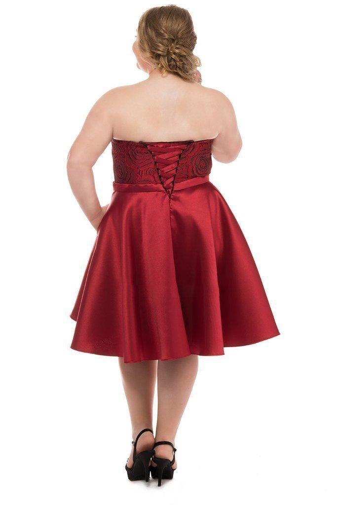 Sydneys Closet Short Prom Plus Size Dress - The Dress Outlet