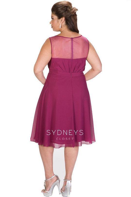 Sydneys Closet Sleeveless Short Dress