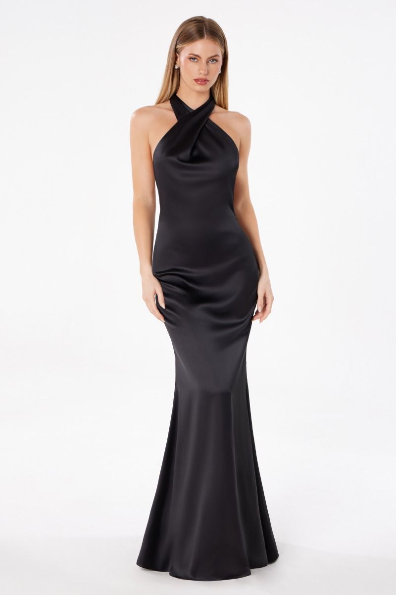 Formal Dresses Long Formal Fitted Evening Prom Dress Black