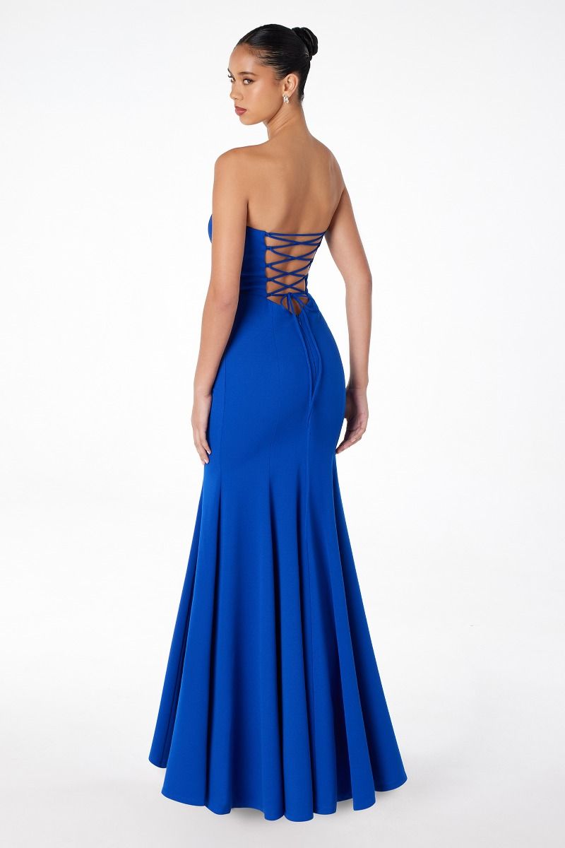 Formal Dresses Fitted Formal Long Evening Prom Dress Royal