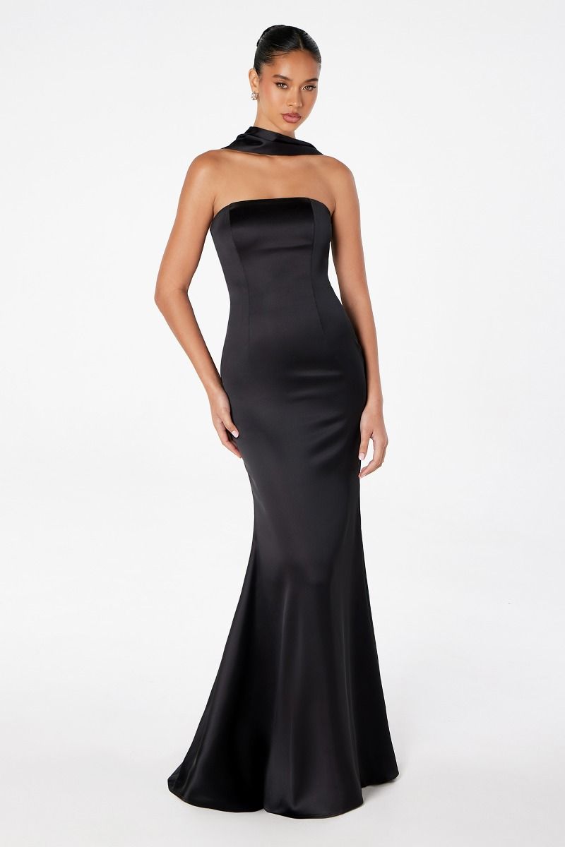 Prom Dresses Long Mermaid Forma Evening Prom Dress Black