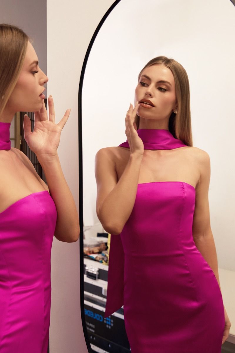 Prom Dresses Long Mermaid Forma Evening Prom Dress Hot Pink