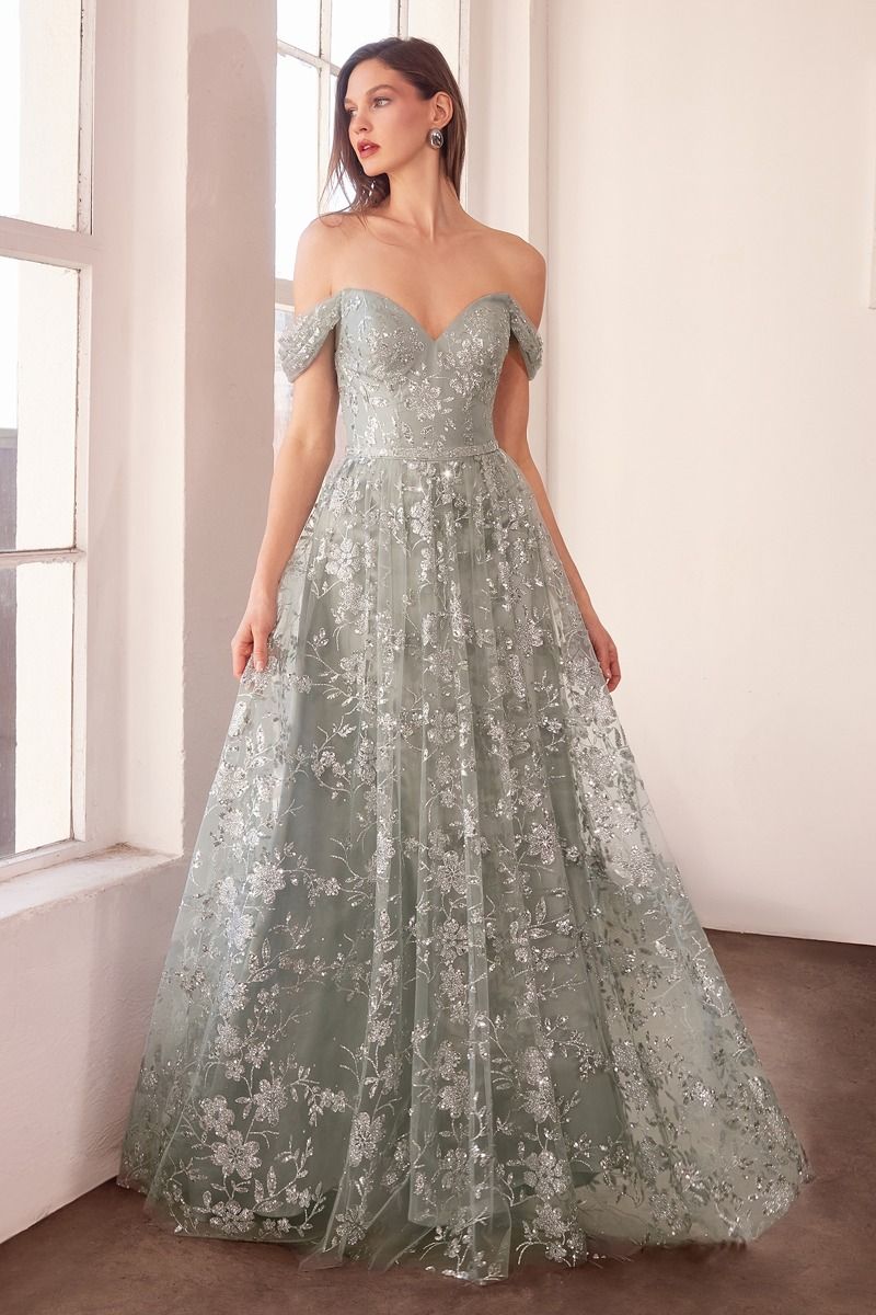 prom dresses anchorage Off-the-Shoulder Long Dress with Glitter Print Navy / XLarge Strapless Length What are YOU waiting for??