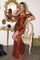 Prom Dresses Fitted Slit Long Formal Pleated Prom Dress Sienna