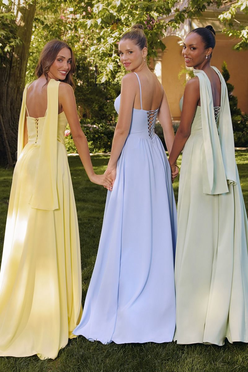 Amoris T711 Formal Long Prom A Line Dress – The Dress Outlet