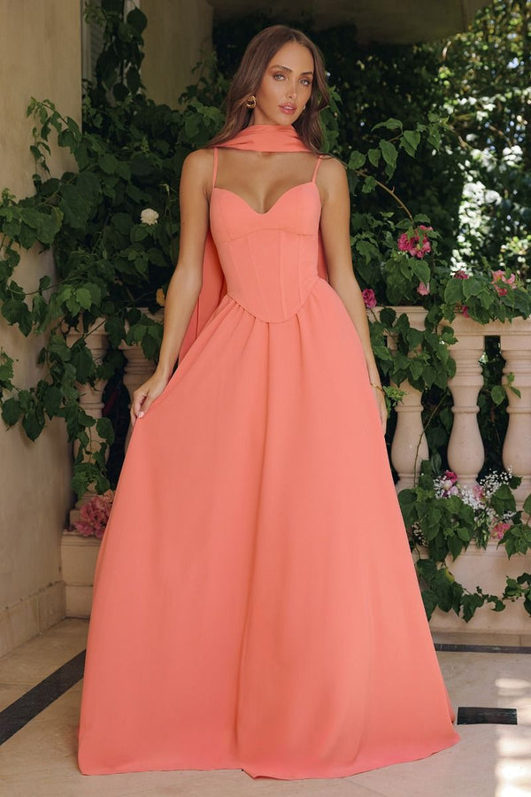 Amoris T711 Formal Long Prom A Line Dress