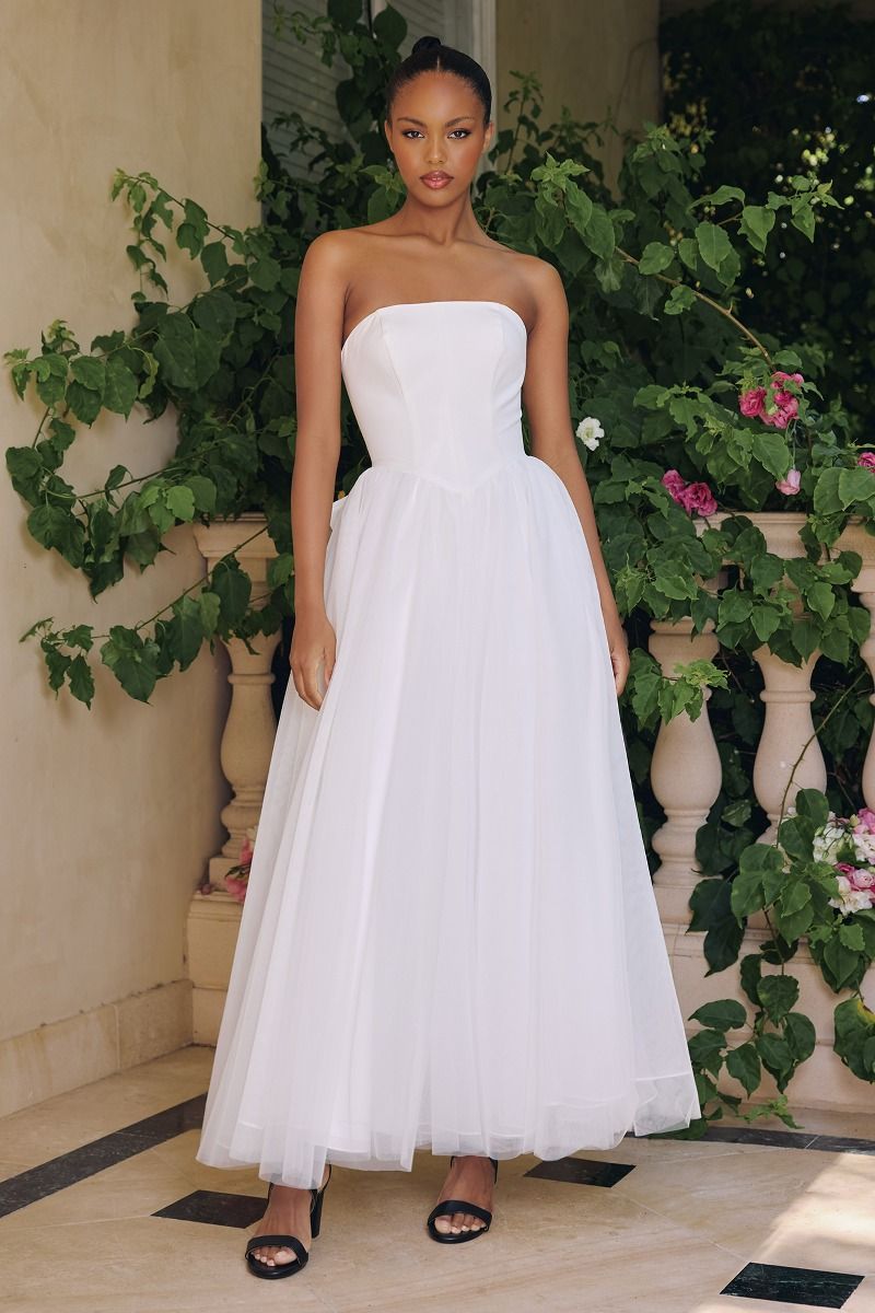 Amoris T712W Prom Dress - Off White | NewYorkDress Amoris T712W Prom Dress - Off White | NewYorkDress