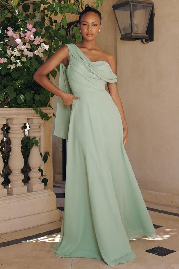 Amoris T716 Long Formal A Line Prom Evening Dress