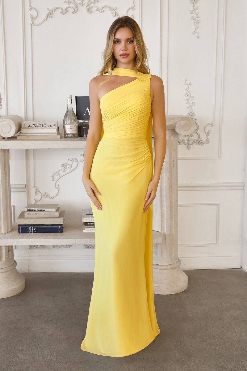 Amoris T730 Fitted Formal Long Prom Evening Dress