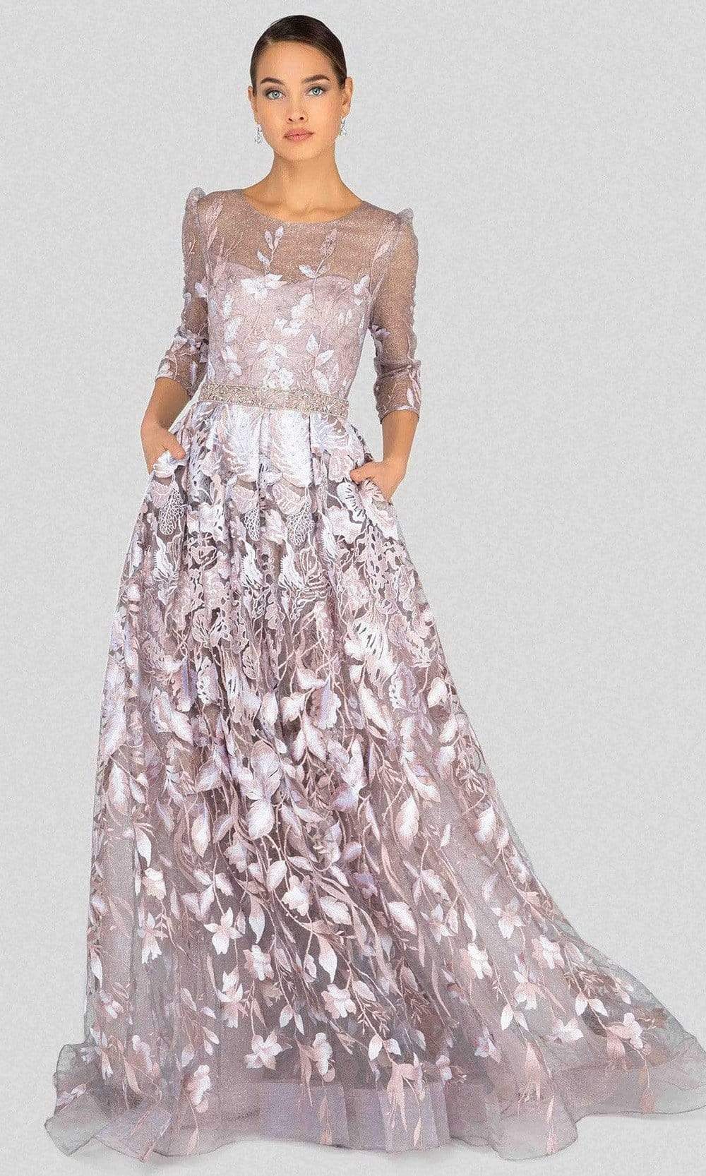 Terani Couture Long Formal Evening Dress 1913M9408 - The Dress Outlet