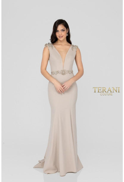 Terani Couture Sleeveless Long Prom Dress 1911E9601 - The Dress Outlet