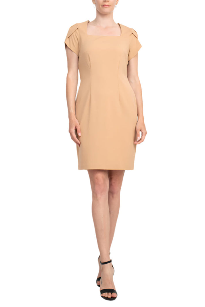 Connected Apparel TJE40482 Fitted Cocktail Short Dress