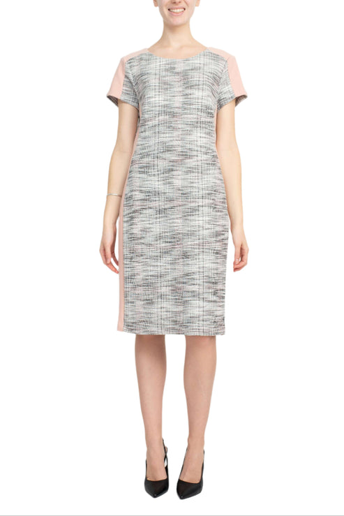 Connected Apparel TPX97787M Short Cocktail Knee Length Dress