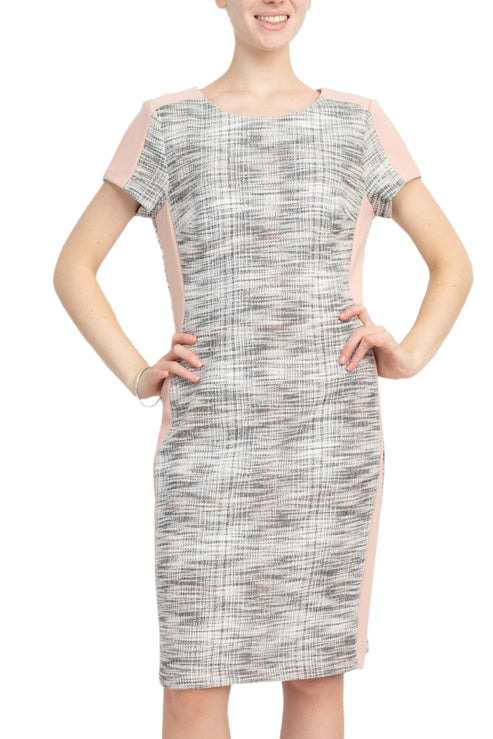 Connected Apparel TPX97787M Short Cocktail Knee Length Dress
