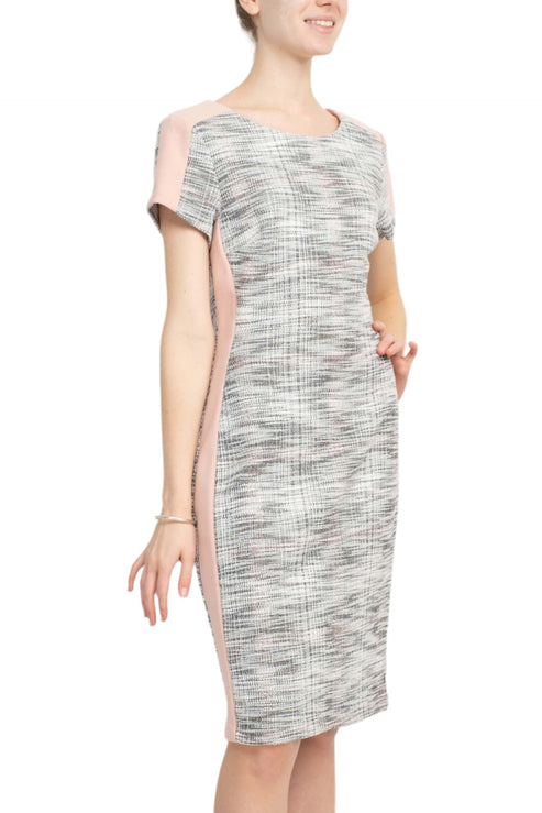 Connected Apparel TPX97787M Short Cocktail Knee Length Dress