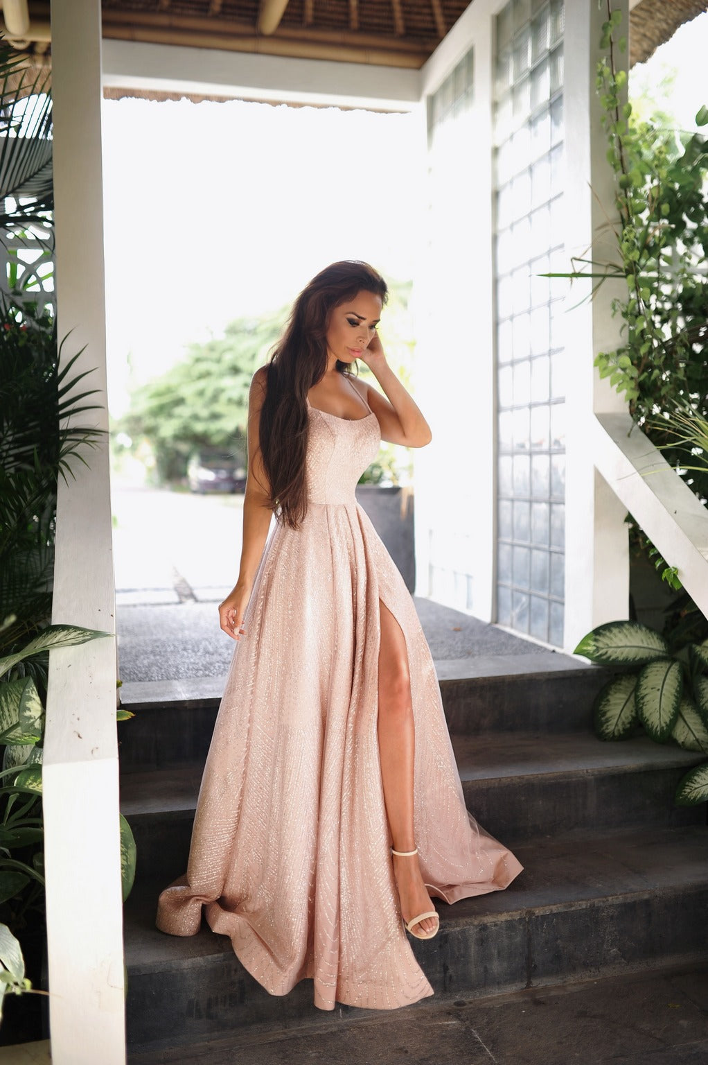 Tina Holly TW325 Long Formal Glitter Ball Gown Prom Dress
