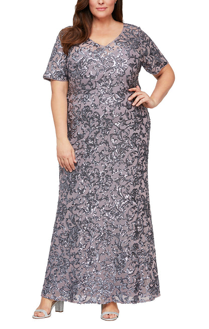 Alex Evenings AE8496803 Long Formal Mother of the Brdie Dress Sale