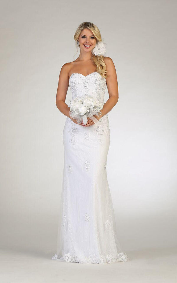 White Wedding Dress Formal Gown