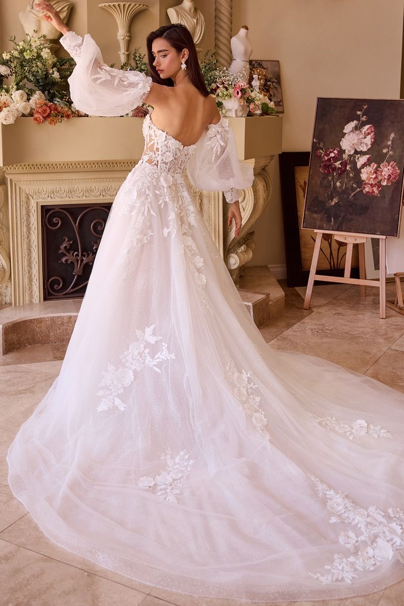Andrea & Leo WL018 Long A Line Corset Wedding Dress