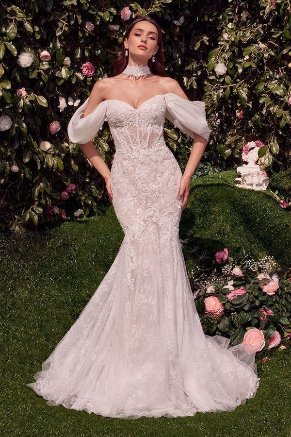Andrea & Leo WL031 Long Fitted Mermaid Wedding Dress