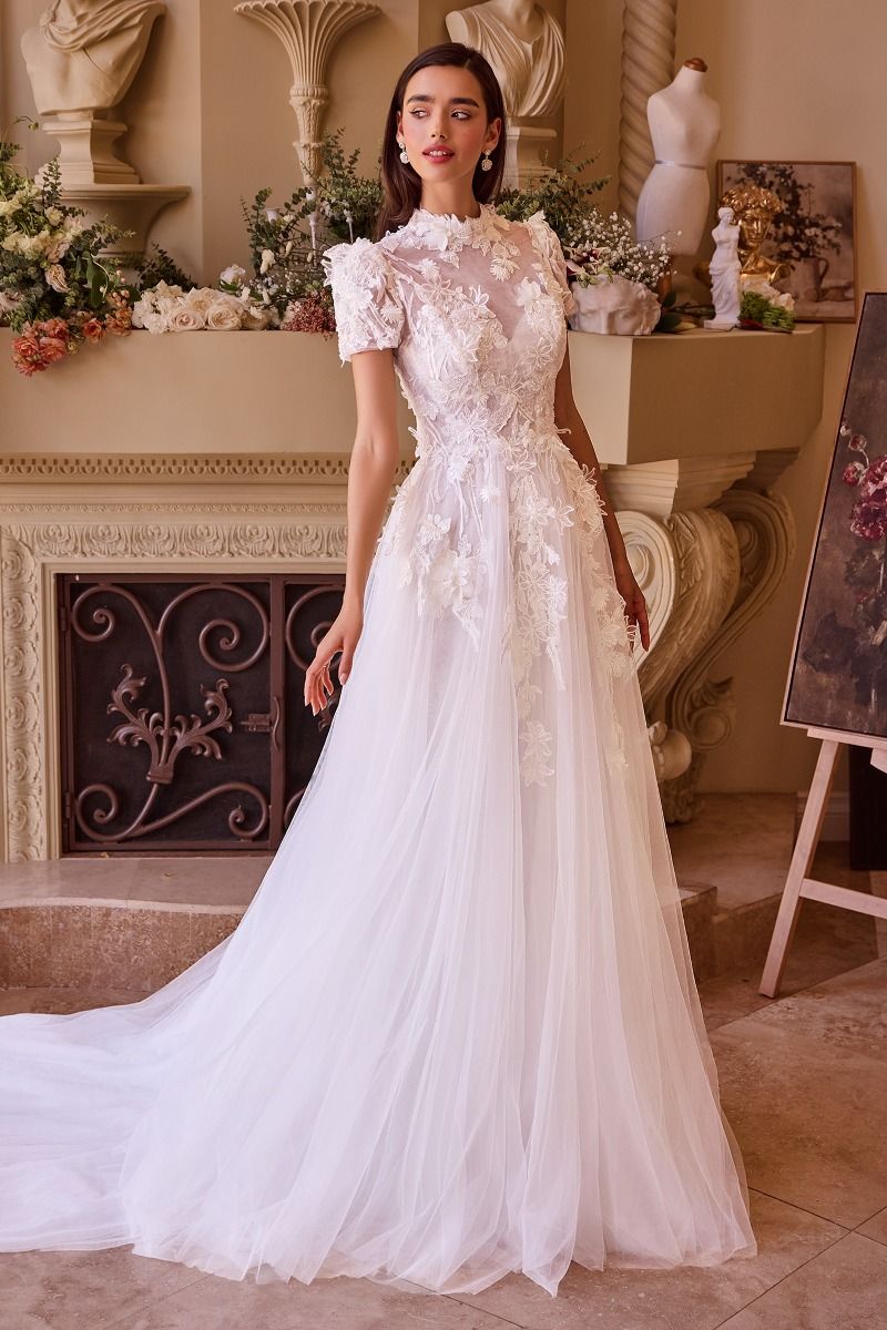 WL040-Two Looks in One Wedding Gown- Andrea & Leo | Lady Black Tie Off White / 10 WL040-Two Looks in One Wedding Gown- Andrea & Leo | Lady Black Tie Off White / 10