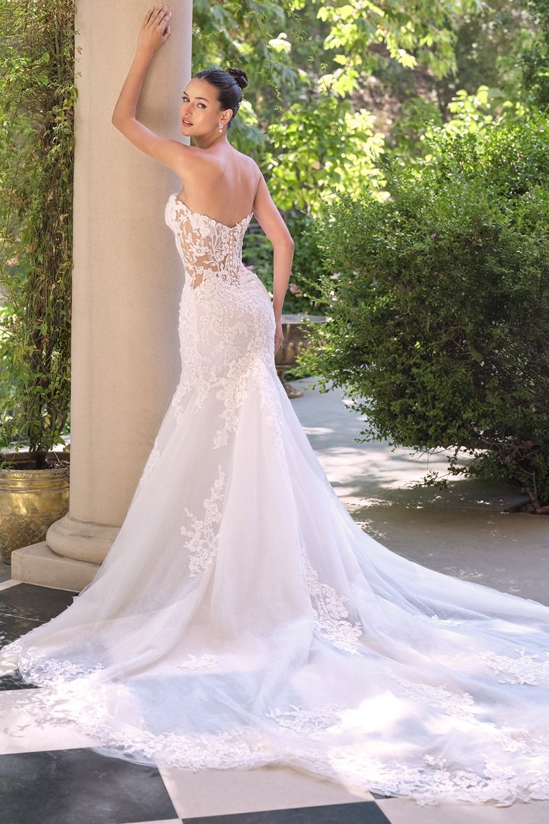 Andrea & Leo WL065 Long Lace Bridal Mermaid Wedding Dress The Dress Outlet Andrea & Leo WL065 Long Lace Bridal Mermaid Wedding Dress The Dress Outlet