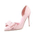 Women's Hollow Pointed Toes High Heels Bridal Shoes - The Dress Outlet