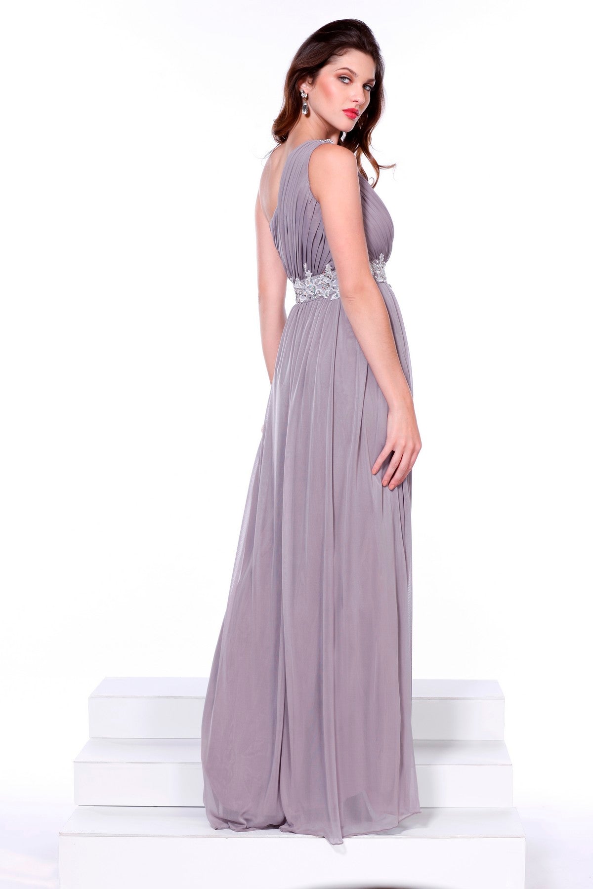 Nox Anabel 2688 Long One Shoulder Formal Dress