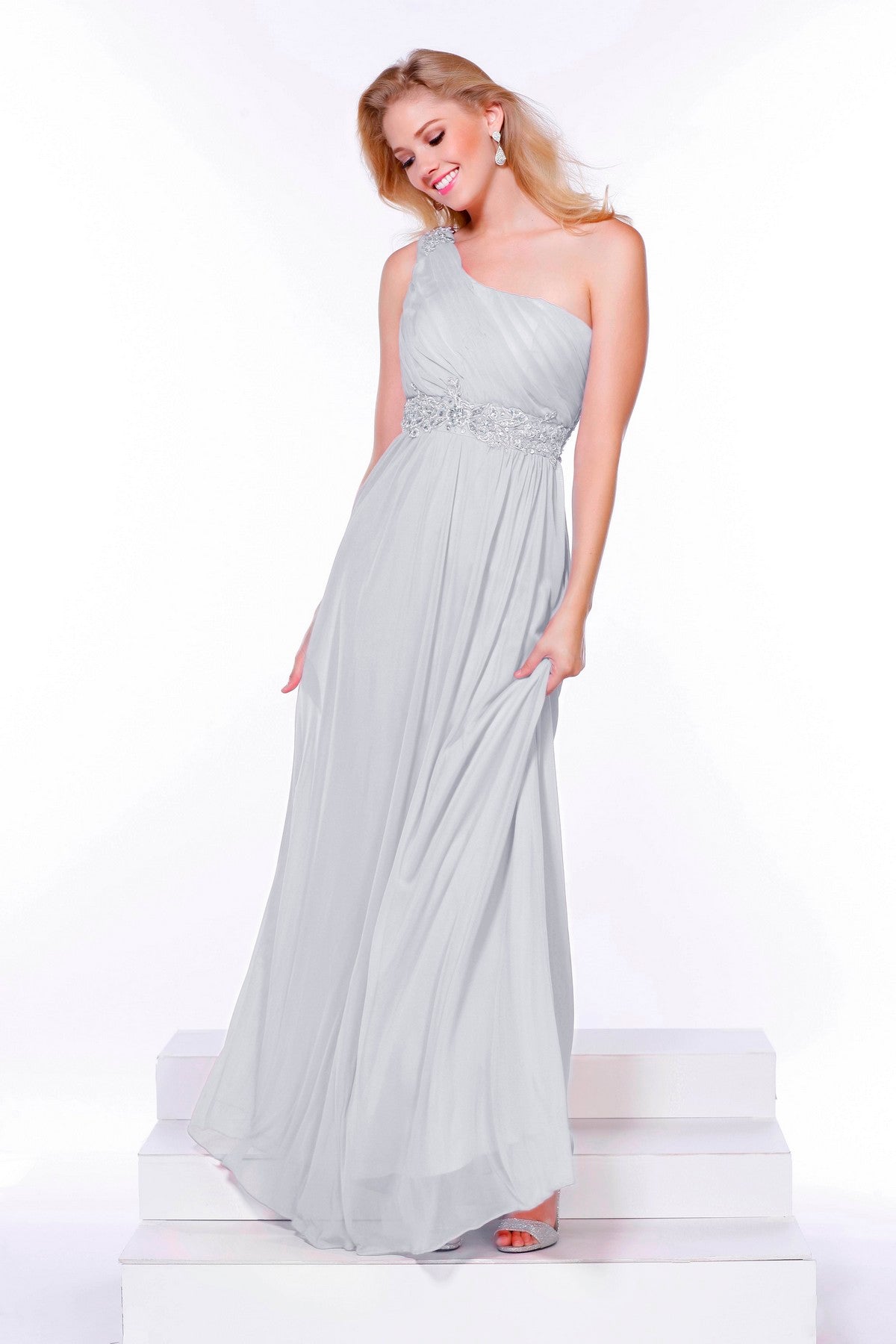 Nox Anabel 2688 Long One Shoulder Formal Dress