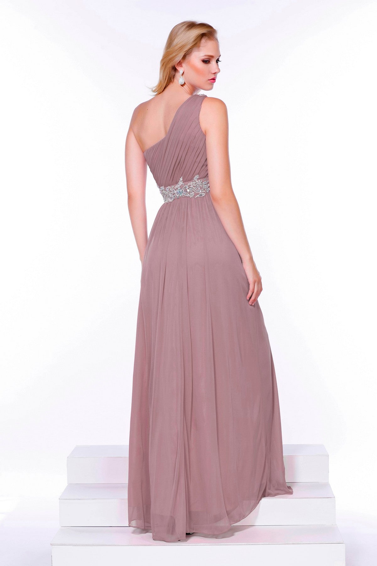 Nox Anabel 2688 Long One Shoulder Formal Dress
