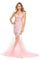 Nox Anabel 3127 Long Cap Sleeve Evening Gown