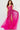 Prom Dresses High Low Sleeveless Glitter Prom Dress Fuchsia