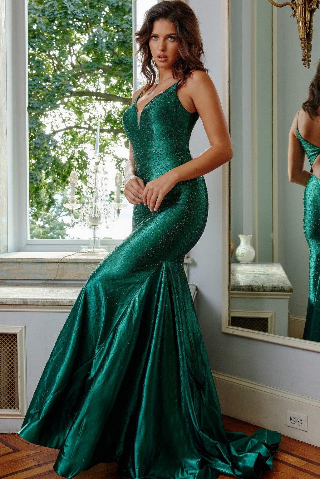 Jovani JVN09126 Fitted Long Evening Gown