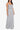 Formal Dresses Adrianna Papell 091866700 Spaghetti Strap V-Neck Blouson Long Formal Dress Bridal Silver