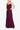 Formal Dresses V- Neck  Sleeveless Beaded Long  Dress Cassis
