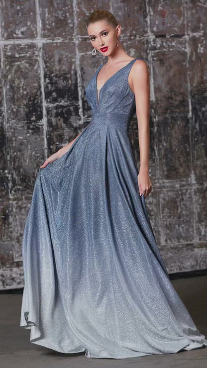 Cinderella Divine CD9174C Prom Long Plus Size Evening Dress