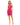 Cocktail Dresses Beaded Fringe Cocktail Keyhole Short Dress Magenta