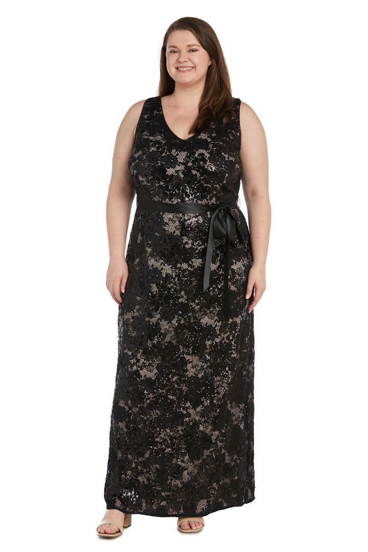 Long Plus Size Formal Dress Evening R&M Richards 1001W The Dress Outlet Long Plus Size Formal Dress Evening R&M Richards 1001W The Dress Outlet